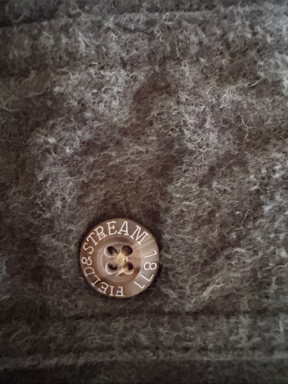 Vintage Field & Stream Dark Olive Green Utility Shirt Jacket - Picture 4 of 4